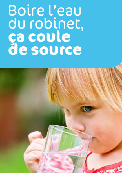 Plaquette SDEA sur la consommation d'eau du robinet